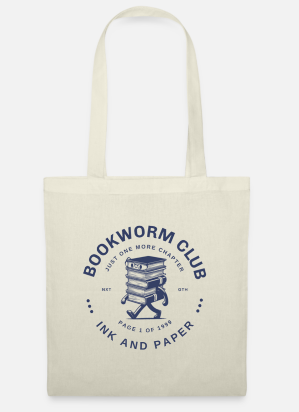 Stofftasche - Bookworm